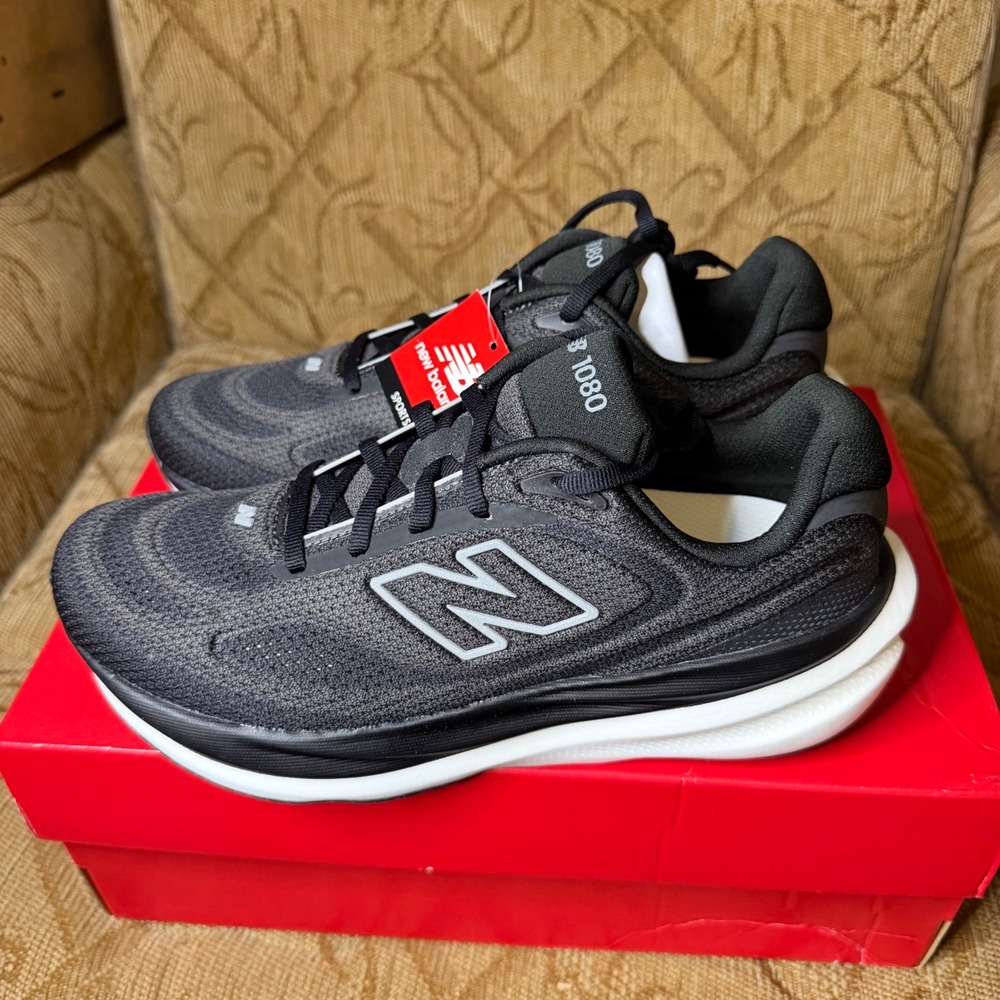 New Balance Fresh Foam X 1080v15‎ Black Women's Running Shoes 8.5 B W1080815 NIB